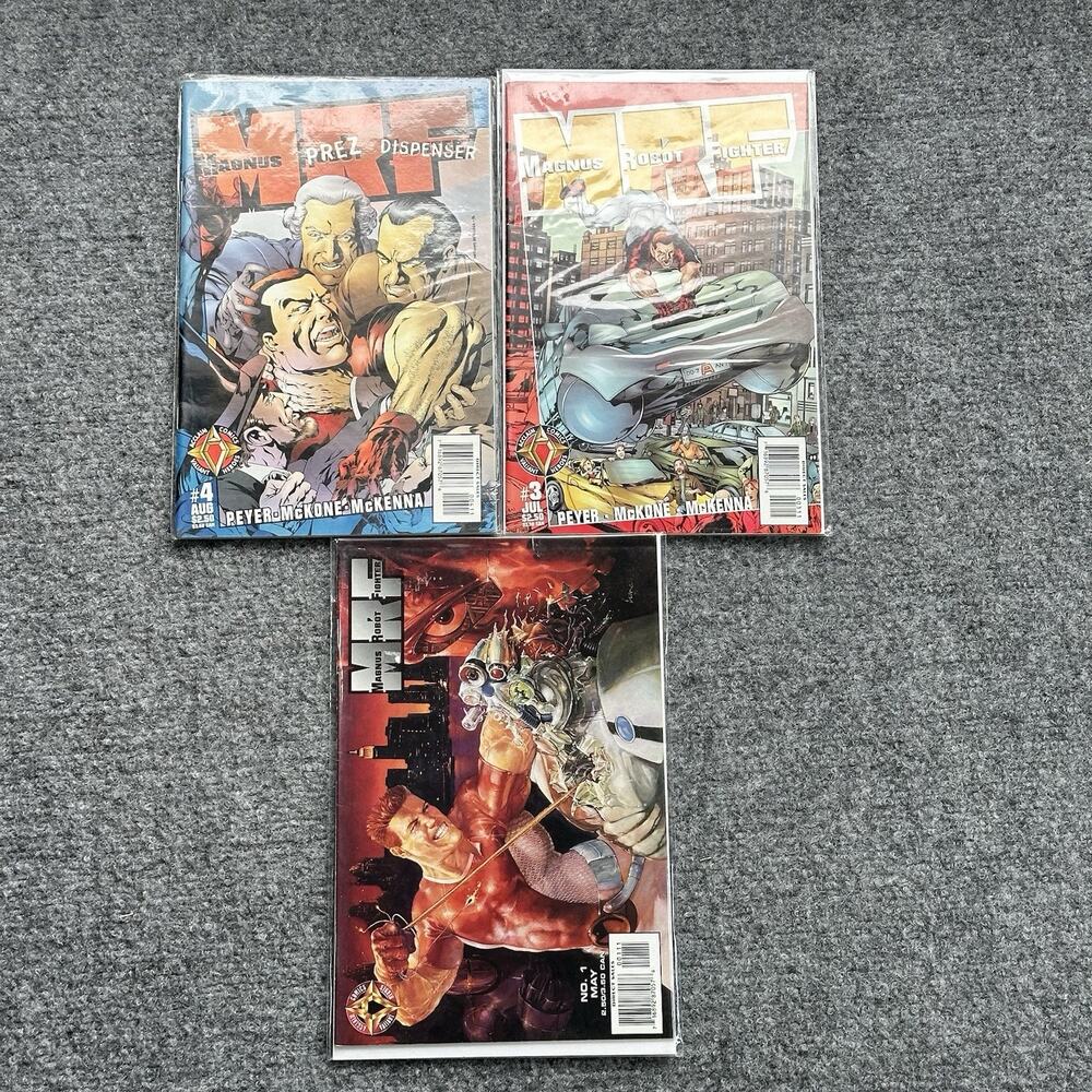 MRF Indie Comic Books Lot Of (3) #1 , #3 , #4 - 54 JS44 - Nice